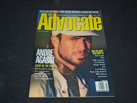 1994 JULY 12 THE ADVOCATE MAGAZINE - ANDRE AGASSI - SP 6227