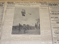 1909 NOV 7 THE BOSTON HERALD - HARVARD VANQUISHES CORNELL - DARTMOUTH - BH 396