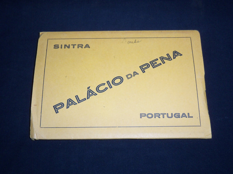 1940'S PALACIO DA PENA PORTUGAL POSTCARD PACK - TOPOGRAPHICAL - J 8743