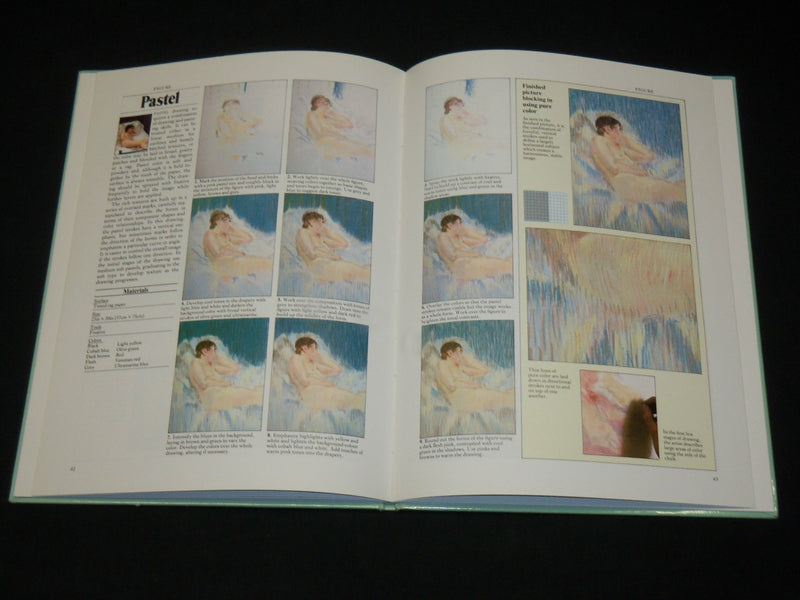 1986 HOW TO DRAW & PAINT THE FIGURE HARDCOVER BOOK BY STAN SMITH - I 1960