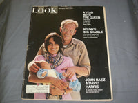 1970 MAY 5 LOOK MAGAZINE - JOAN BAEZ & DAVID HARRIS COVER - LK 49