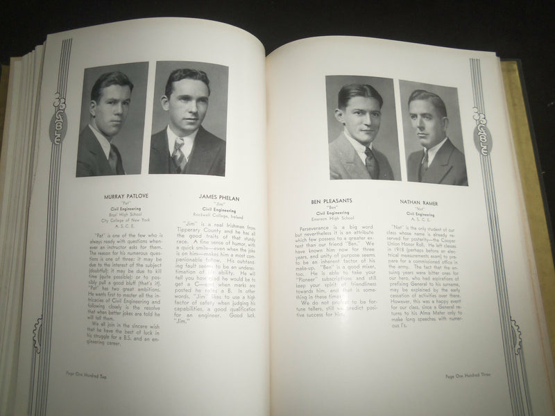 1933 THE CABLE COOPER UNION SCHOOL YEARBOOK - NEW YORK, NEW YORK - YB 2521