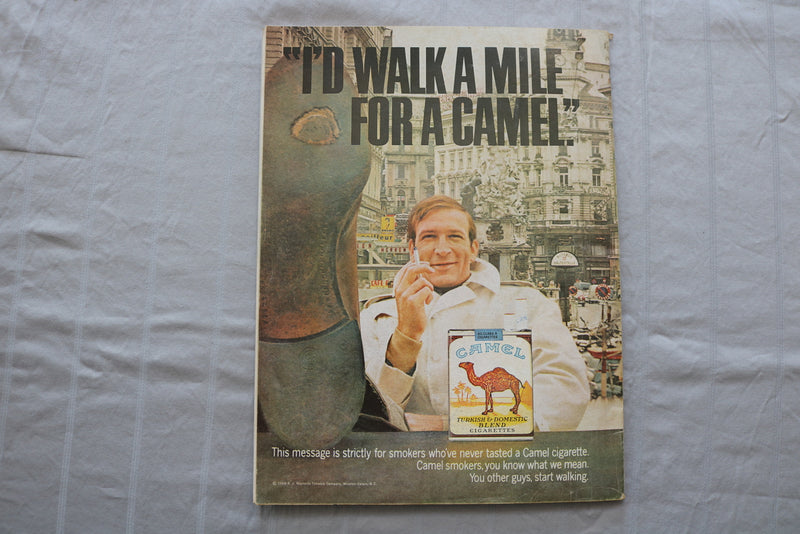 1969 FEBRUARY ARGOSY MAGAZINE - VISITOR FROM OUTER SPACE COVER - SP 6187S