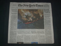 2019 AUGUST 29 NEW YORK TIMES - FEROCIOUS FIRES SCORCH TERRAIN AS EARTH HEATS