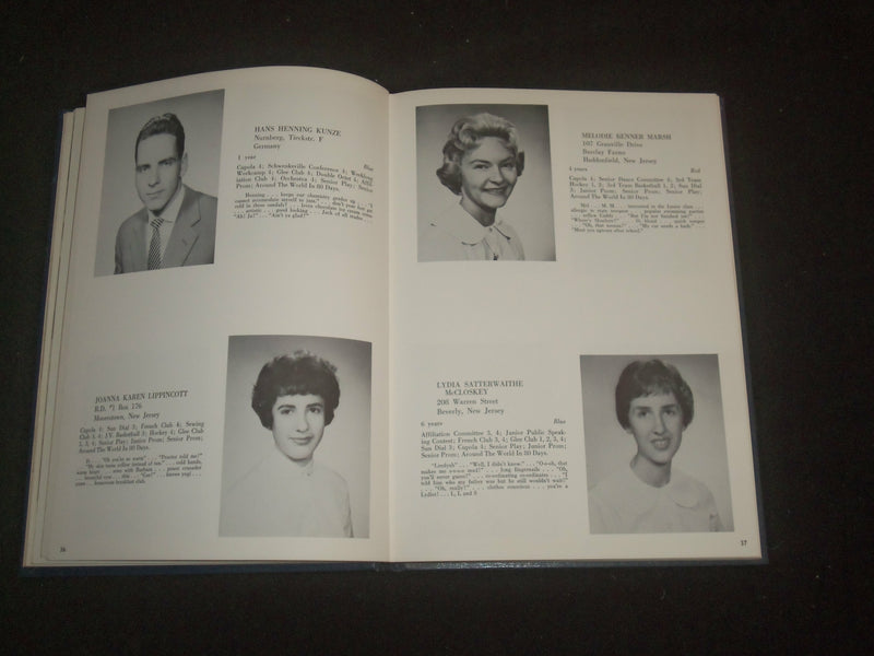 1961 MOORESETOWN FRIENDS' SCHOOL YEARBOOK - MOORESTOWN, NEW JERSEY - YB 2275