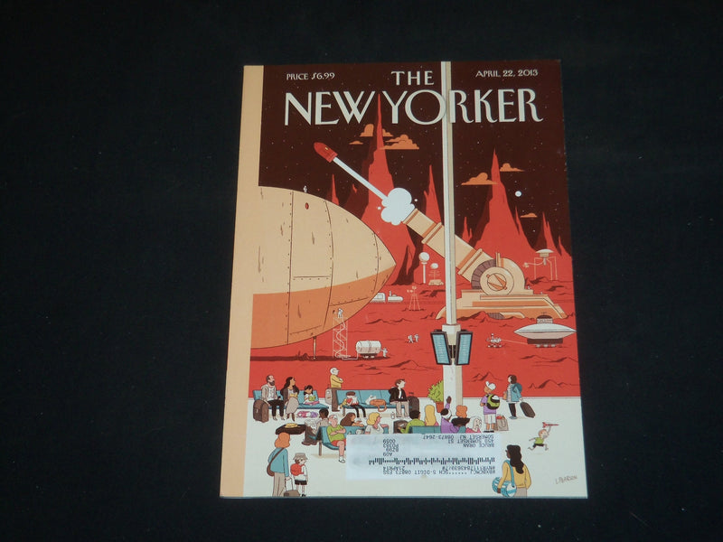 2013 APRIL 22 THE NEW YORKER MAGAZINE - ILLUSTRATED COVER - NY 2173