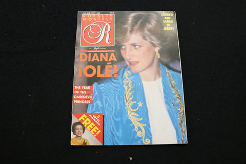 1987 JUNE ROYALTY MONTHLY MAGAZINE - DIAN OLE - ANDREW & SARAH COVER - SP 4181C