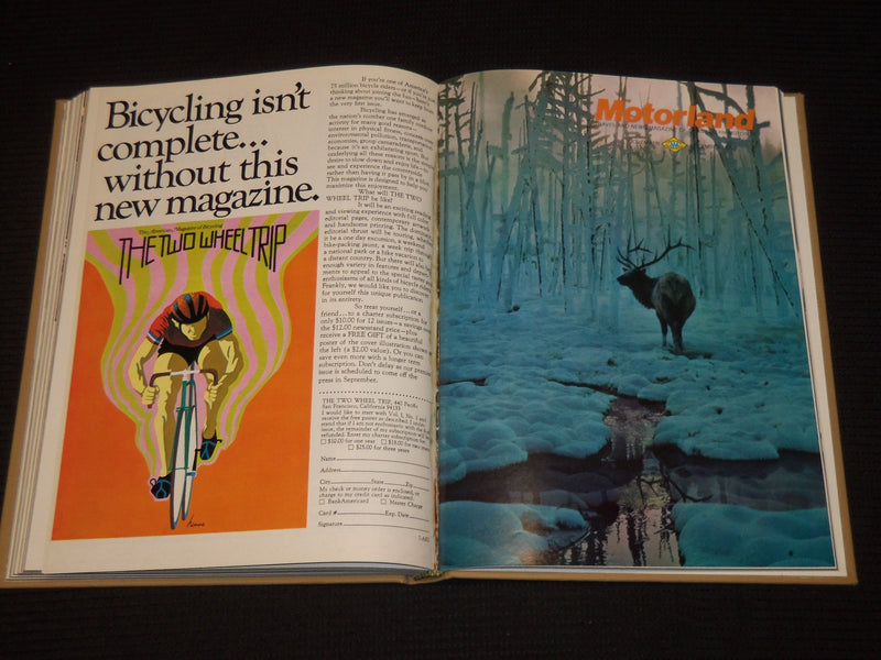 1972 JANUARY-DECEMBER THE MOTOR LAND MAGAZINE BOUND VOLUME - 6 ISSUES - KD 705A