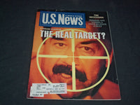 1991 FEBRUARY 18 U.S. NEWS & WORLD REPORT MAGAZINE - SADDAM HUSSEIN - SP 6338