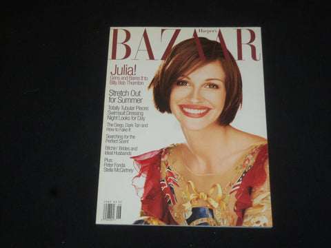 1997 JUNE HARPER'S BAZAAR MAGAZINE - JULIA ROBERTS COVER - SP 5883