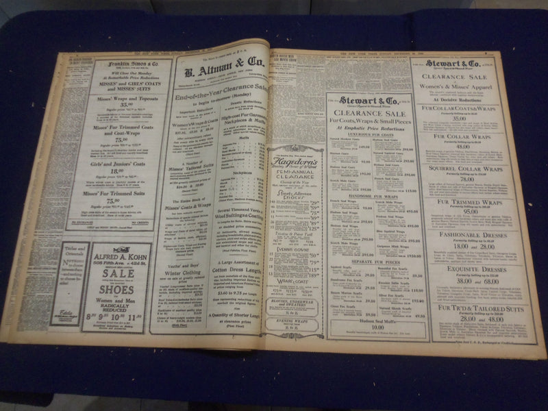 1920 DECEMBER 26 NEW YORK TIMES - SCIENTISTS PUZZLE OVER QUAKE RECORDS - NT 8492