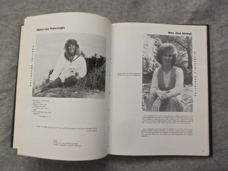 1983 COURTIER GEORGIAN COURT COLLEGE YEARBOOK - LAKEWOOD, NEW JERSEY - YB 3203