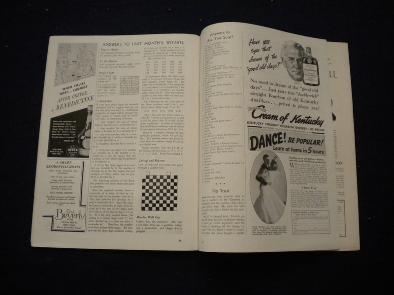 1937 JANUARY JUDGE MAGAZINE - INCLUDING TRADITION AND FEATURES OF LIFE - B 439C