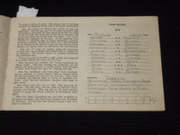 1933 GRANTLAND RICE'S CITIES SERVICE FOOTBALL GUIDE - SOFTCOVER - K 641