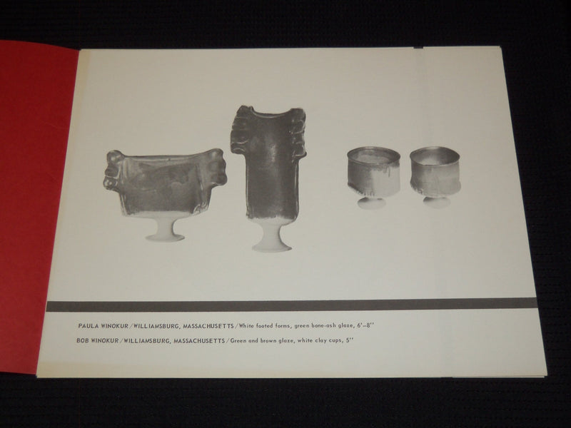 1966 PURDUE UNIVERSITY CERAMIC INVITATIONAL POTS & NOT-POTS CATALOG - J 7472