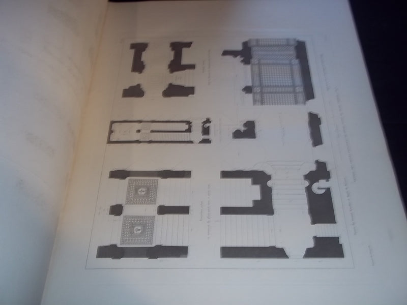 1874 EDIFICES DE ROME MODERNE BY PAUL LETAROUILLY VOLUME 2 - ARCHITECTURE - Z 2
