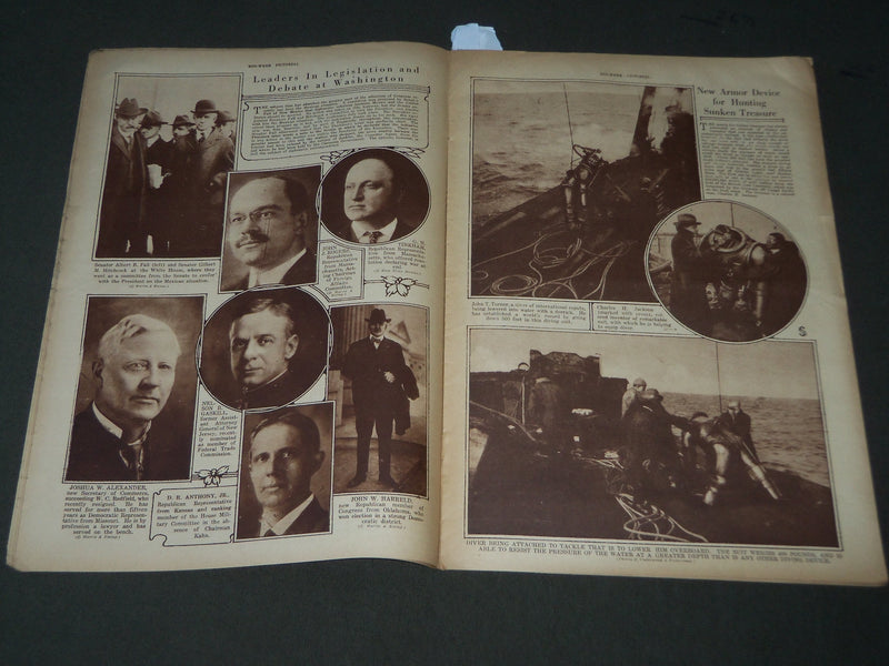 1919 DECEMBER 18 MID-WEEK PICTORIAL MAGAZINE SECTION - ON THE RHINE - J 3252