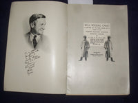 1935 SEP WILL ROGERS, CADET - KEMPER MILITARY SHOOL - LOT OF 2 - J 9480