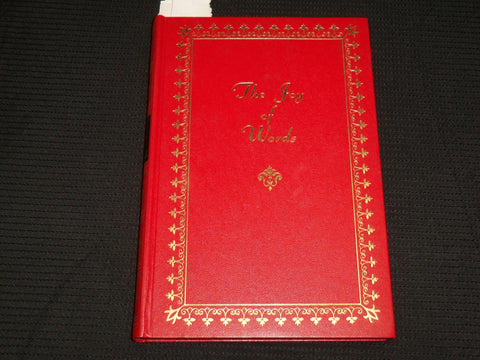 1960 THE JOY OF WORDS HARDCOVER BOOK - J. G. FERGUSON - KD 7382