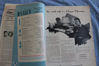 1942 OCTOBER MCCALL'S MAGAZINE - AND WE WERE YOUNG BY E. ALEXANDER - SP 4786C