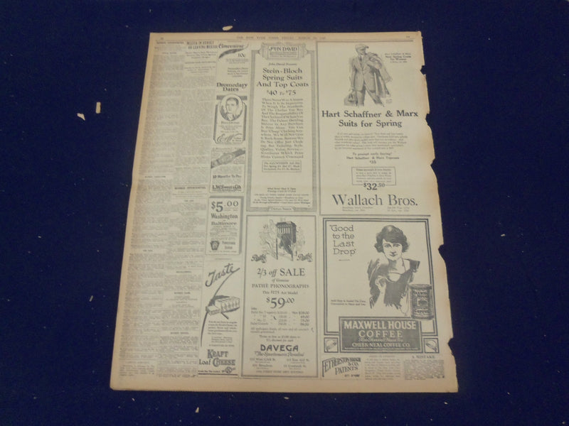 1922 MARCH 10 NEW YORK TIMES - MONTAGU FORCES TO RESIGN OFFICE - NT 8311