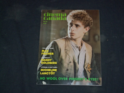 1980 MAY CINEMA CANADA MAGAZINE - BRETT MARX COVER - CW 1051