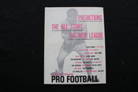 1960 SPORTS ALL STARS PRO FOOTBALL MAGAZINE - JOHNNY UNITAS COVER - SP 4187J