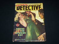 1945 OCTOBER PRIVATE DETECTIVE STORIES PULP MAGAZINE - RUNAWAY RATE - ST 5342I