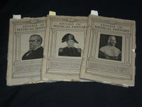1932-1933 ANNALS OF MEDICAL HISTORY MAGAZINE LOT OF 3 ISSUES - WR 505F
