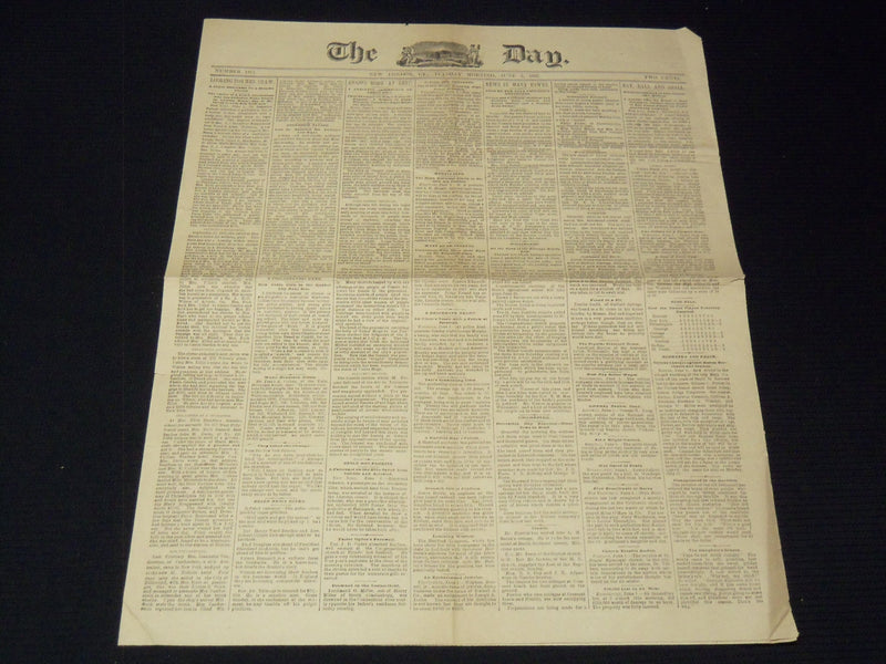 1885 JUNE 2 THE DAY NEWSPAPER - VICTOR HUGO FUNERAL - BASEBALL - NP 2152D