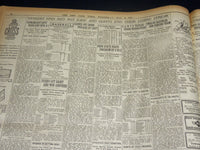 1920 MAY 5 NEW YORK TIMES NEWSPAPER - WOOD LEADS JOHNSON IN INDIANA - NT 8668
