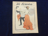 1904 MARCH 5 LE SOURIRE MAGAZINE - ILLUSTRATED COMEDY - FRENCH TEXT - SP 4866F