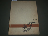 1959 PIONEER PATERSON STATE COLLEGE YEARBOOK - NEW JERSEY - NICE PHOTOS- YB 1344
