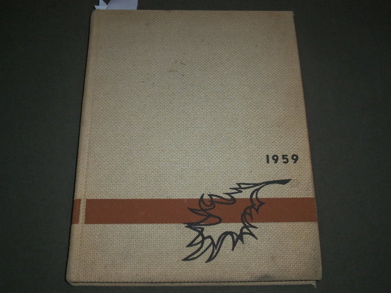 1959 PIONEER PATERSON STATE COLLEGE YEARBOOK - NEW JERSEY - NICE PHOTOS- YB 1344