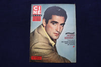 1958 MARCH 21 CINE REVUE MAGAZINE - NOELLE ADAM-JACQUES BERGERAC COVER - E 22018