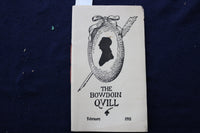 1910-1911 THEBOWDOIN QUILL SOFTCOVER BOOKS- LOT OF 2 - K 831