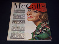 1961 SEPTEMBER MCCALL'S MAGAZINE - NICE FASHION FRONT COVER - E 20249