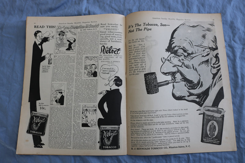 1911 OCTOBER 1 SUNDAY MAGAZINE SECTION NEW YORK AMERICAN - SP 4784P