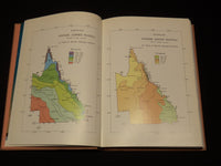 1970-1982 QUEENSLAND YEAR BOOK LOT OF 12 - GOV. STATISTICIAN BRISBANE - KD 5T