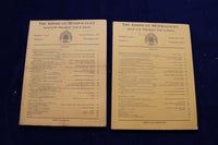 1976 THE AMERICAN MINERALOGIST JOURNAL - LOT OF 6 - COMPLETE YEAR - O 3379