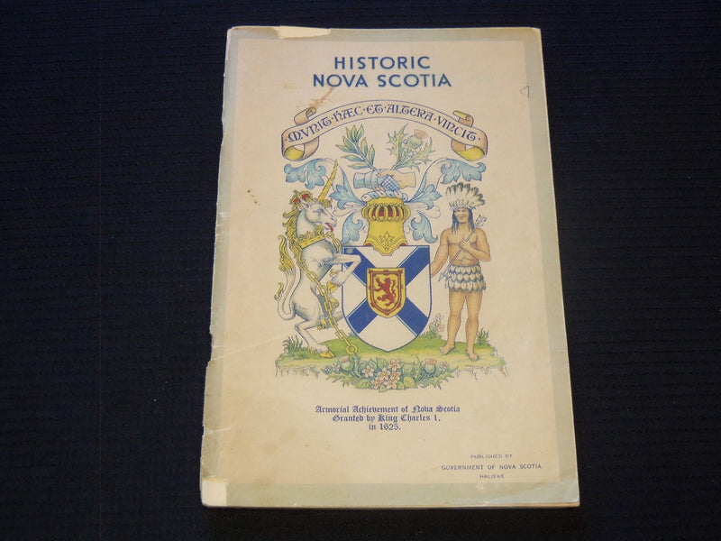 1935 HISTORIC NOVA SCOTIA SOFTCOVER BOOK PUB. BY HON. A. S. MACMILLIAN - J 7309