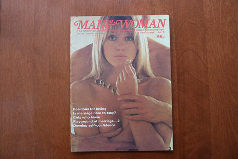 1970 MAN & WOMAN MAGAZINE - PART 2 COVER - SP 4201X