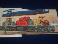 1958-1959 WORLD RAILWAYS BOUND VOLUME PUBLISHED IN ENGLAND - PHOTOS - KD 2624
