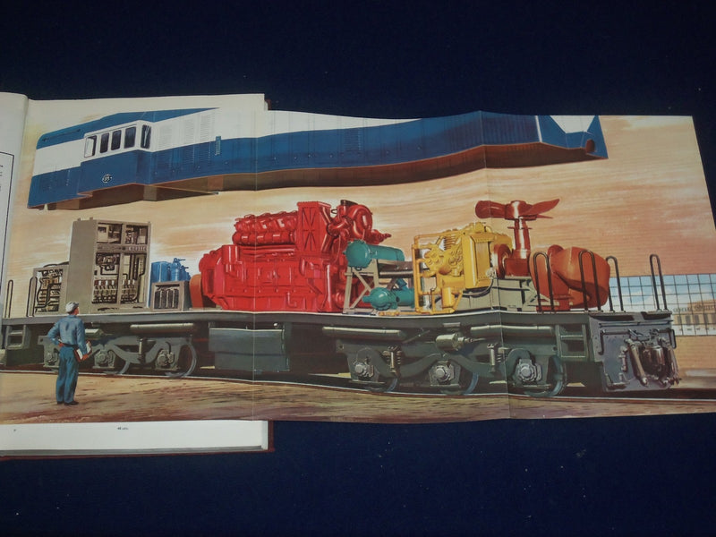1958-1959 WORLD RAILWAYS BOUND VOLUME PUBLISHED IN ENGLAND - PHOTOS - KD 2624