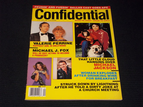 1988 APRIL CONFIDENTIAL MAGAZINE - CHEVY CHASE - VOL 1 #1 - E 13371