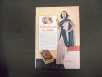 1938 MARCH ESQUIRE MAGAZINE - ILLUSTR, COVER AND ADS - DOLORES DEL RIO - ST 3103