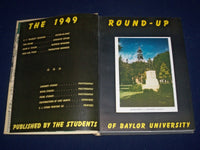 1949 THE ROUND-UP BAYLOR UNIVERSITY YEARBOOK - WACO TX - GREAT PHOTOS - YB 855