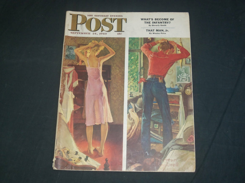 1949 SEP 24 THE SATURDAY EVENING POST MAGAZINE - NORMAN ROCKWELL COVER- SP 2484Q