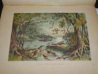 1870'S THE LIFE & EXPLORATIONS OF DR. LIVINGSTONE VOLUME - COLOR ILLUS. - Z 177