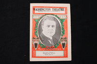 1920'S WASHINGTON THEATRE PROGRAM - MOONSHINE VALLEY - WILLIAM FARNUM - K 1826
